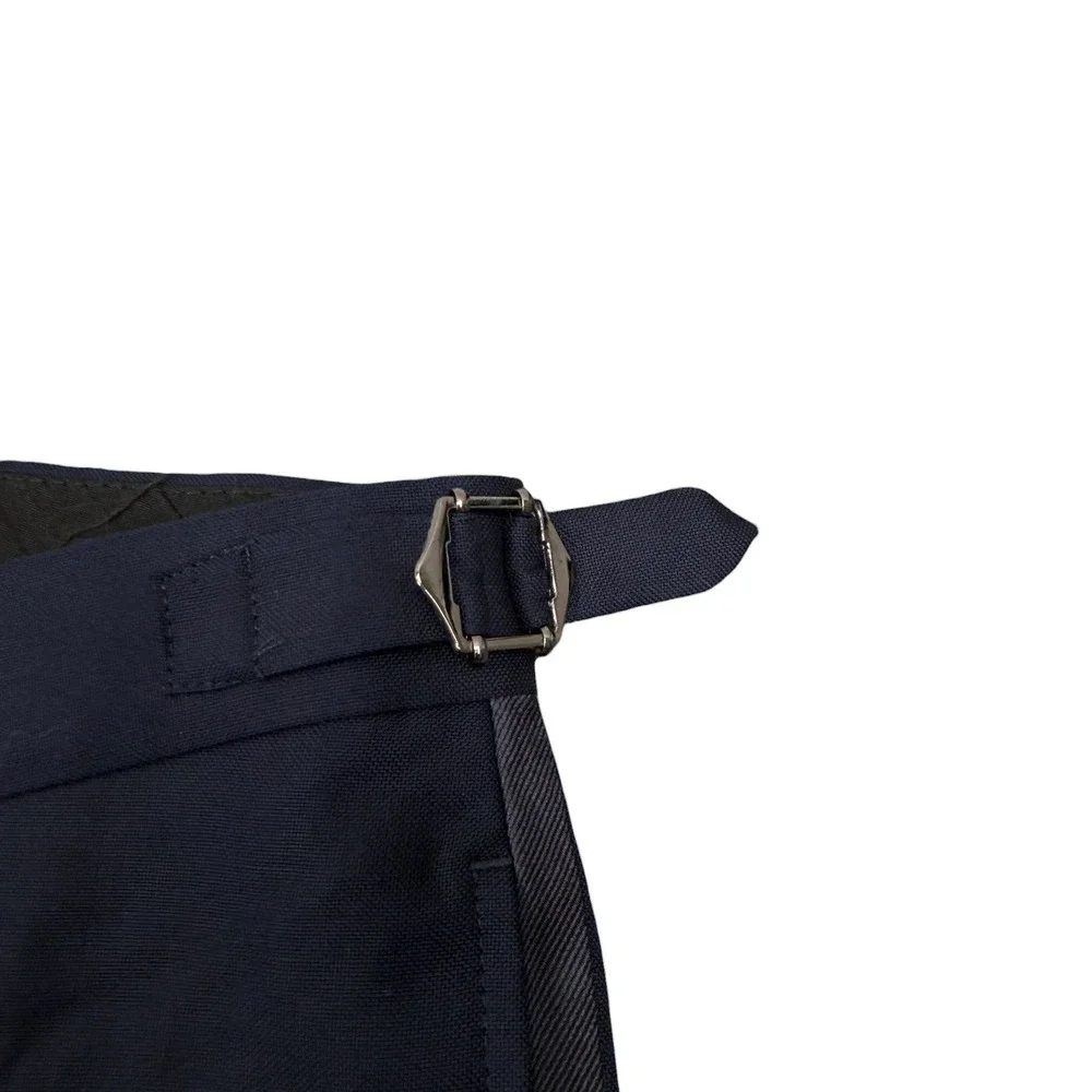 Suitsupply Cagliari Int Tuxedo Trousers Men EU 44 US 38X31 Navy Blue Wool